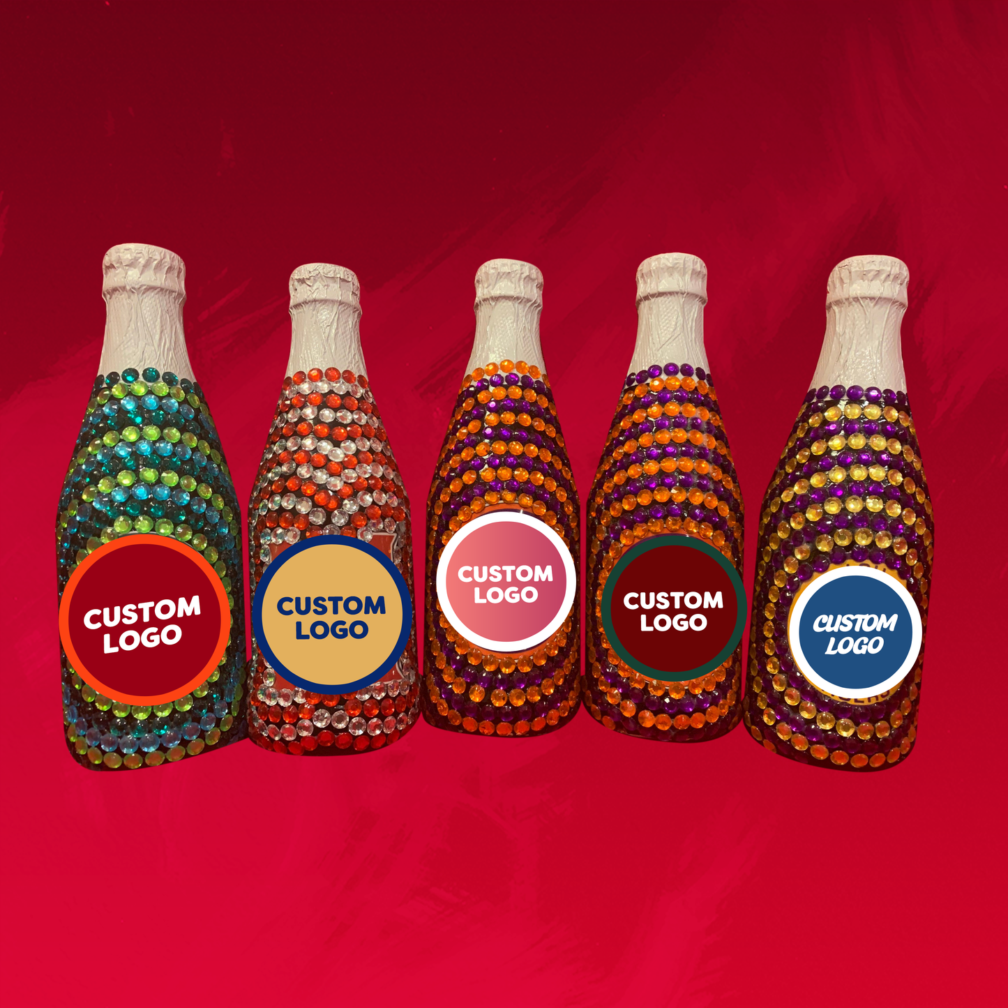 Mini College Bling Bottles® - Custom