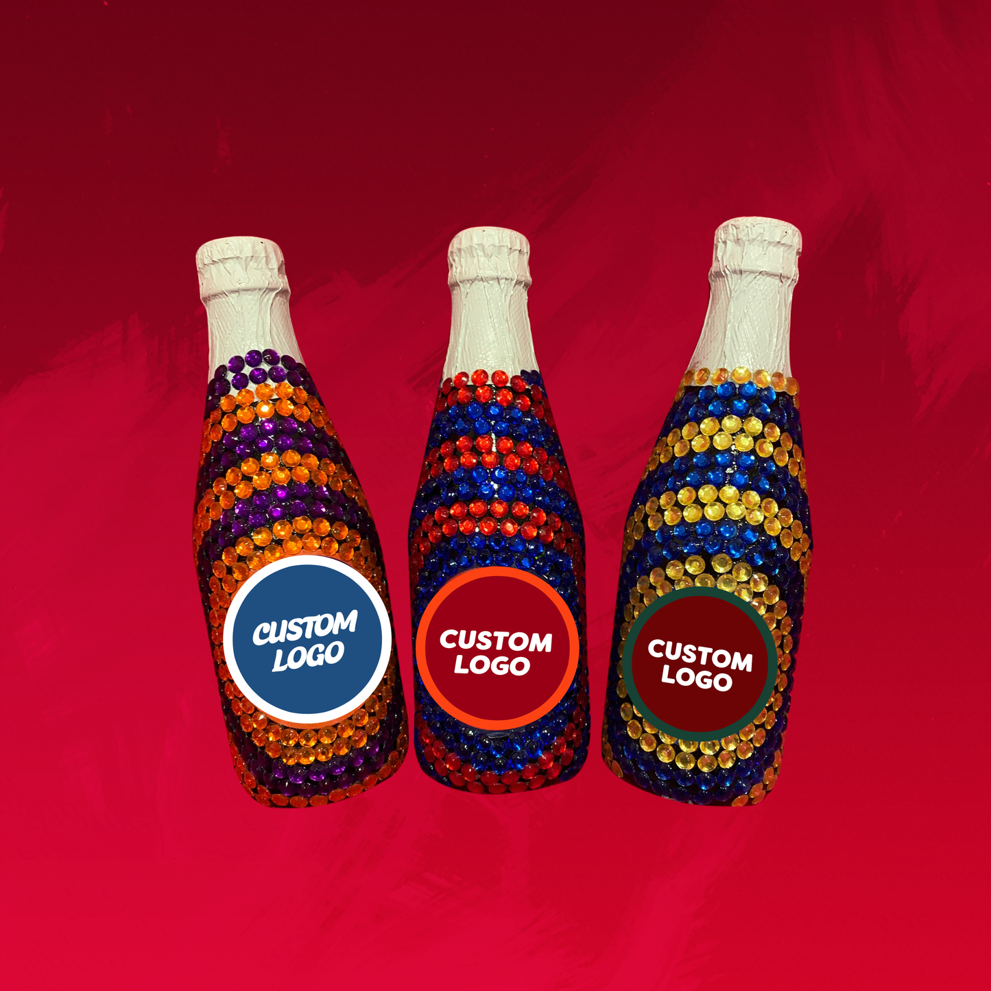 Mini College Bling Bottles® - Custom