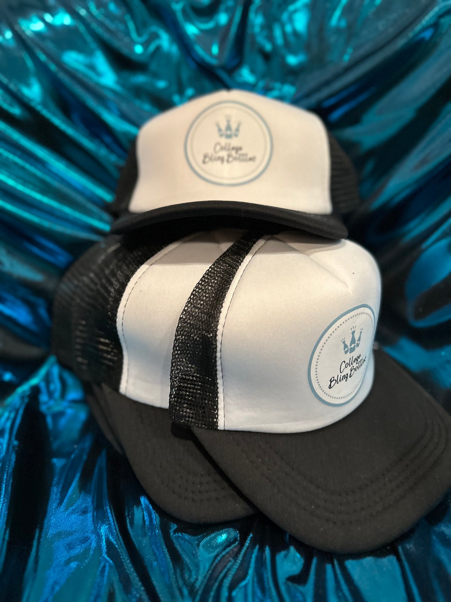 College Bling Bottles® Signature Trucker Hats