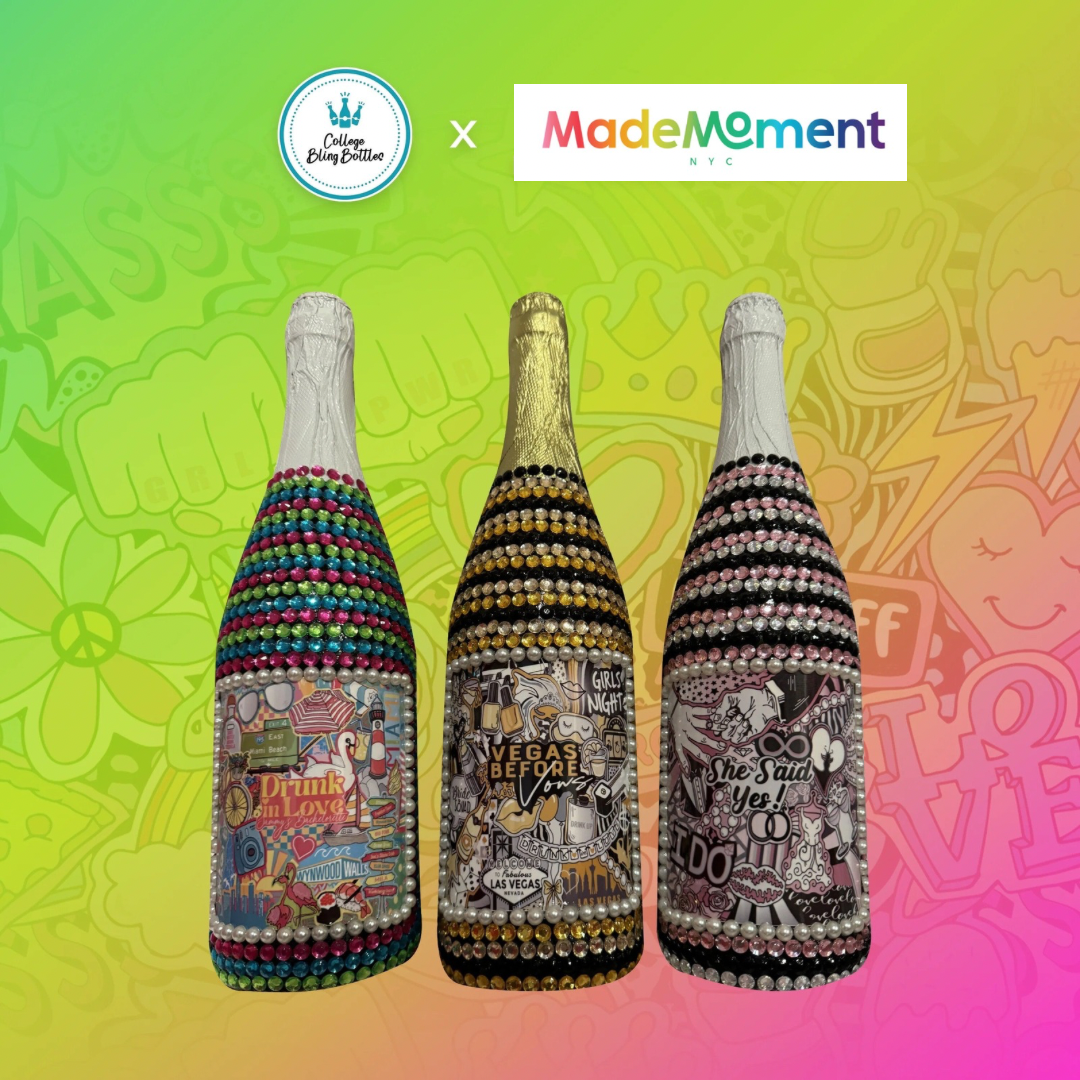 Made Moment NYC (formerly KicksBySammy) X College Bling Bottles® Bridal Bottles