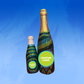 College Bling Bottles™  Custom Bundle 1 -Regular size & mini bottle (Best Value)