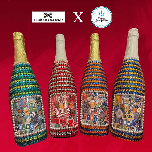 KICKSBYSAMMY X CollegeBlingBottles™  - Limited Edition Bottles, ONLY available in select amount of schools, see dropdown